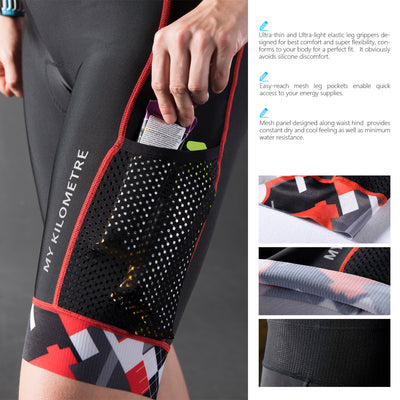 Shorts Triatlón Hombre - Multideporte Ciclismo Natación Carrera - Image 14