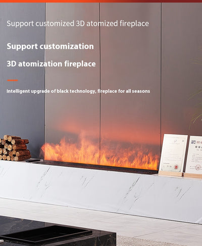 Chimenea Eléctrica 3D con Atomización Multicolor - Decoración Moderna del Hogar - Image 11