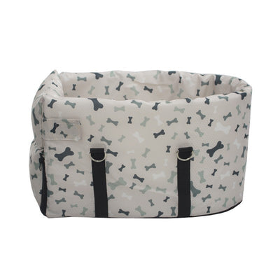Asiento de Seguridad para Mascotas con Reposabrazos Central y Cama Impermeable - Image 7