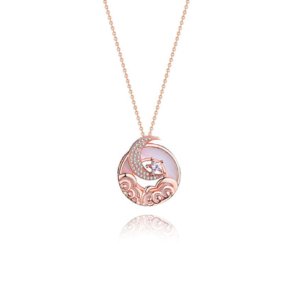 Collar de Pareja Sol y Luna en Plata Esterlina - Cadena de Clavícula - Image 12