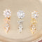 New European And American Belly Button Piercing Umbilical Ornaments Plateado