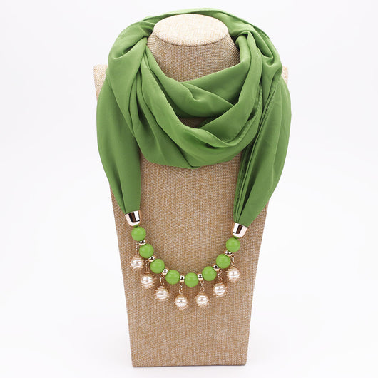 Pañuelo Collar Chal Perla con Protección Solar para Mujer - Image 23