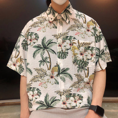 Camisa Hawaiana Vintage para Hombre - Diseño Clásico de Playa - Image 4