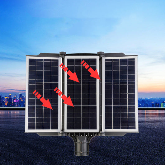 Lámpara Solar LED RGB Plegable Todo en Uno para Exteriores - Image 9
