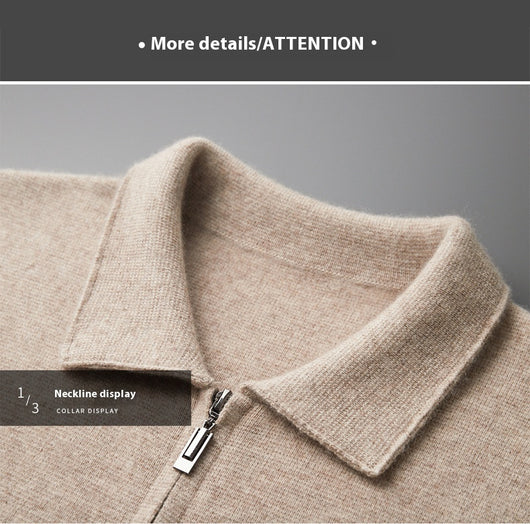 Cardigan Saco Tejido Oversize con Solapas Gruesas para Hombre - Image 15