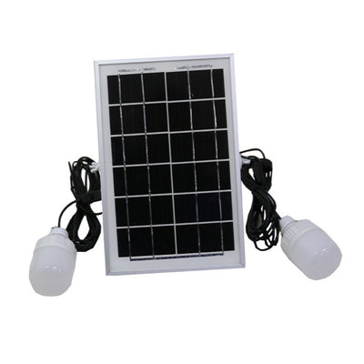 Lámpara Solar Bifurcada para Jardín - Iluminación Inteligente Dual