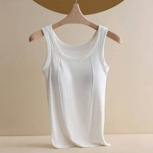 Camiseta Modal Talla Grande con Tirantes Reforzados - Image 4