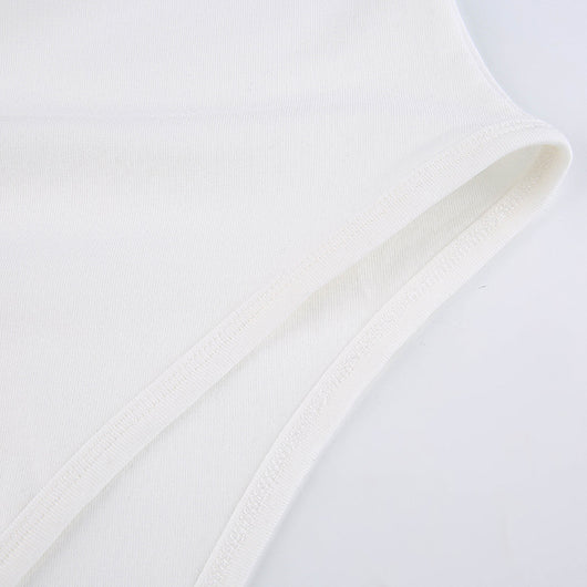 Enterizo Ajustado de Manga Larga con Cuello Cuadrado para Mujer - Image 8