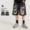 Shorts de Mezclilla Rotos Estilo Hip Hop Urbano