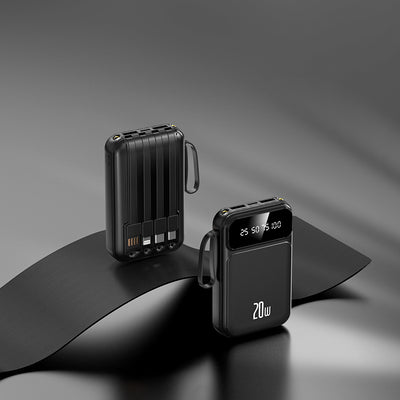 Powerbank Portátil de Alta Capacidad con Cable Integrado - Image 3