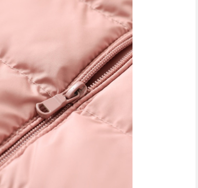 Chaqueta Acolchada Coreana de Cuello Alto para Mujer - Otoño e Invierno - Image 14