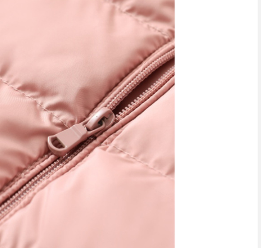 Chaqueta Acolchada Coreana de Cuello Alto para Mujer - Otoño e Invierno - Image 14