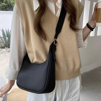 Bolso de Mano Retro Estilo Axilas con Gran Capacidad