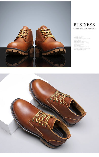 Zapatos Elevadores Premium para Hombre con Plantilla de Cuero Genuino - Image 12