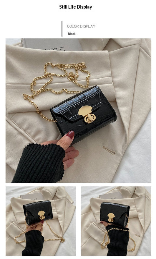 Bolso Bandolera Mini Cadena Elegante - Image 22