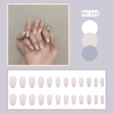 Uñas Postizas Adhesivas Efecto Ballet Esmerilado - Manicura Perfecta Lista para Usar - Image 31