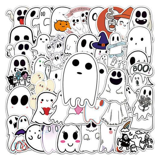 Pack 50 Stickers Halloween Resistentes al Agua para Laptop, Tazas y Refrigerador - Image 4