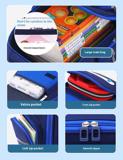 Mochila Escolar para Primaria Súper Ligera y de Gran Capacidad - Image 15