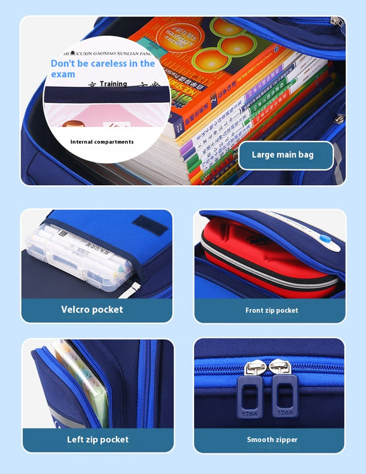 Mochila Escolar para Primaria Súper Ligera y de Gran Capacidad - Image 15