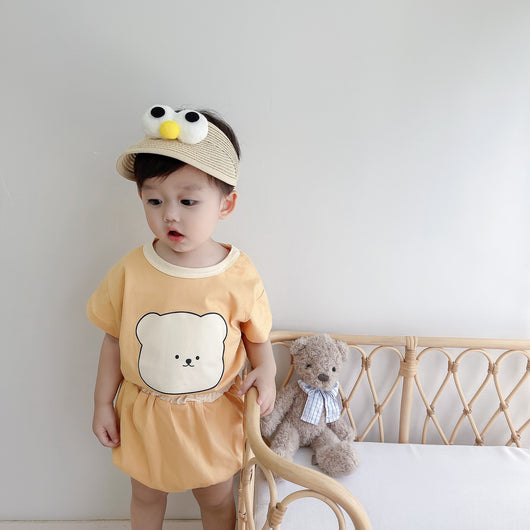 Conjunto de Verano para Niño Estilo Coreano - Playera y Shorts - Image 13
