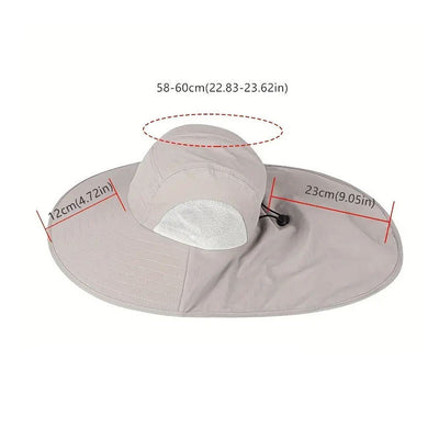 Gorra de Protección Solar UV para Hombre - Ideal para Actividades al Aire Libre - Image 3