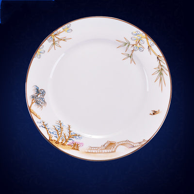 Plato de Cerámica Estilo Chino para Restaurante y Hogar - Image 14