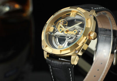 Reloj Automático Tourbillon para Hombre Resistente al Agua - Elegancia Empresarial - Image 10