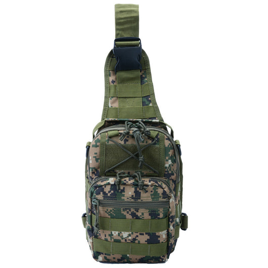 Bolsa Mensajera Táctica Impermeable en Tela Oxford con Camuflaje - Image 11