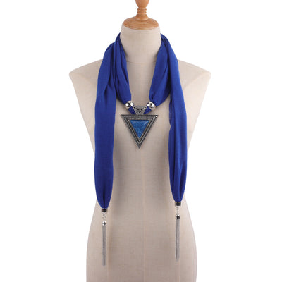 Collar Pañuelo de Moda Europea con Resina y Aleación - Image 18
