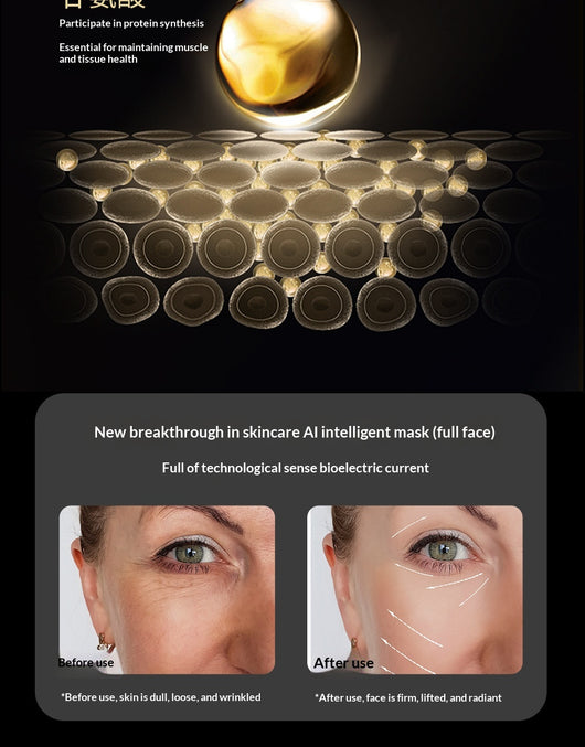 Mascarilla Reafirmante Antiedad con Tecnología Black - Lifting Facial Intenso - Image 8