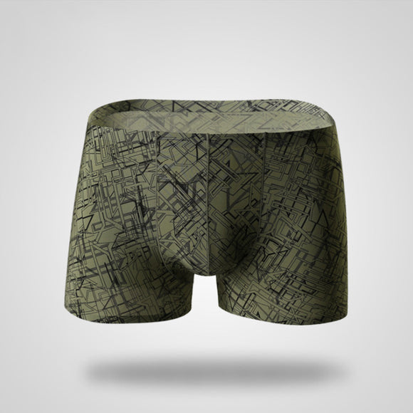 Bóxers de Seda Helada para Hombre - Cintura Media Transpirable