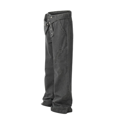 Pantalones Denim Holgados Tácticos para Hombre - Image 13
