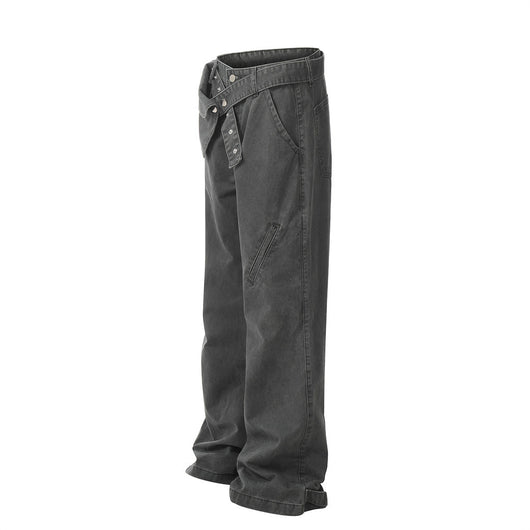 Pantalones Denim Holgados Tácticos para Hombre - Image 13