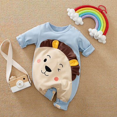 Mameluco Infantil Coreano de Algodón con Diseño Animal - Image 10