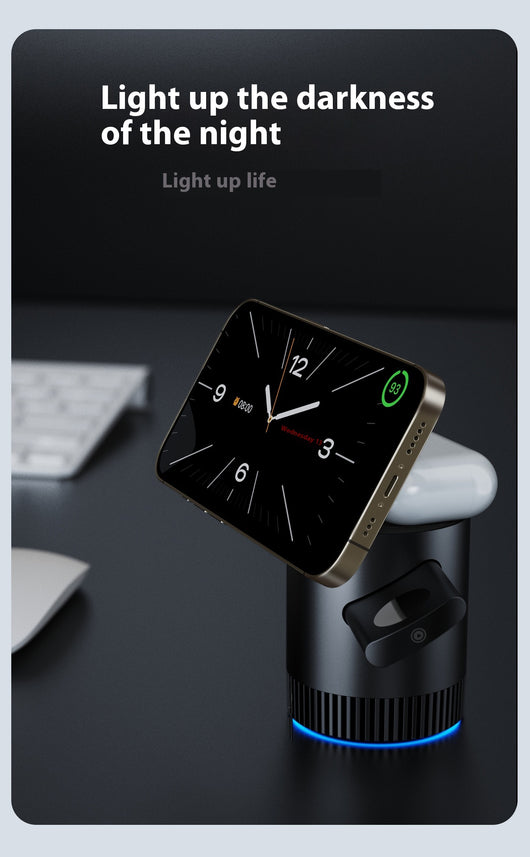 Reloj Inteligente con Auriculares y Cargador Magnético 3 en 1 - Image 11