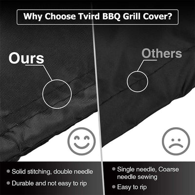 Funda Protectora para Parrilla BBQ 210D Oxford - Impermeable y Resistente - Image 3