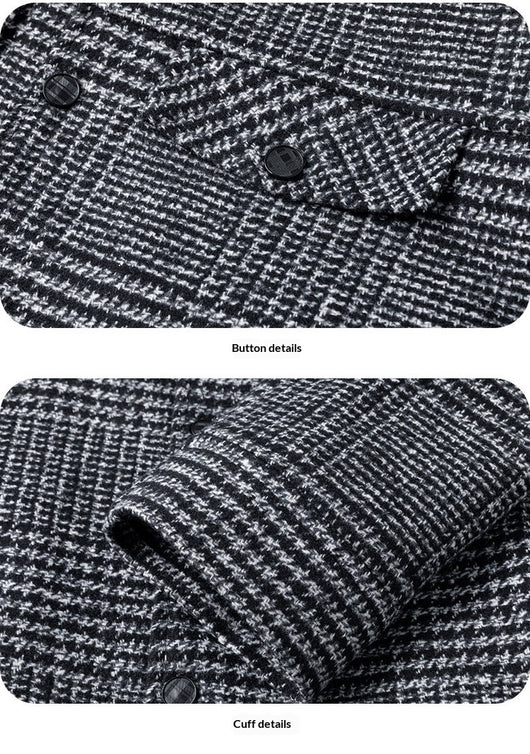 Chaqueta Casual de Solapa para Hombre - Estilo Otoño Moderno - Image 21