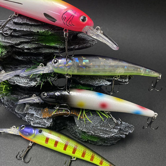 Señuelo Flotante de Lengüeta Profunda para Pesca en Agua Salada - Image 17