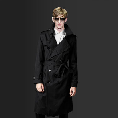 Chaqueta Cortaviento Slim Fit Estilo Británico para Hombre - Image 8