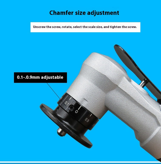Desbordadora Neumática Mini para Rebabas y Chaflanes - Image 13