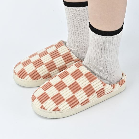 Pantuflas Clásicas Ajedrez para Mujer