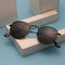 Gafas de Sol Redondas Marco Metal con Filtro Luz Azul