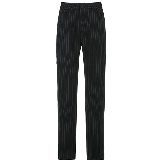 Pantalón Recto Mujer Diseño a Rayas Estilo Moderno - Image 8