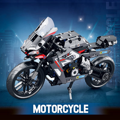 Bloques de Construcción Moto - Puzzle Educativo para Niños - Image 18