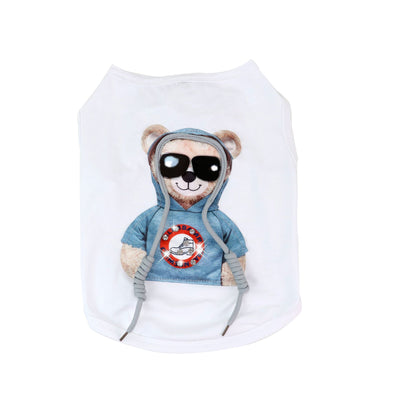 Chaleco Delgado de Verano para Niños con Diseño de Osito