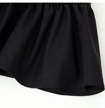Blusa sin Mangas con Diseño Irregular y Volantes Perlados para Mujer - Image 9