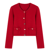 Cardigan Tejido Femenino - Abrigo Botones Elegante - Image 6