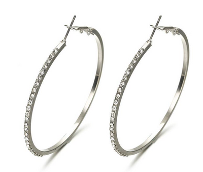 Aretes Coreanos Hueco Personalidad Simple Anillo Elegante - Image 12