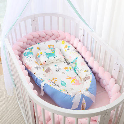 Cuna Portátil Plegable con Colchón Desmontable y Lavable - Diseño Ergonómico Antipreión - Image 16