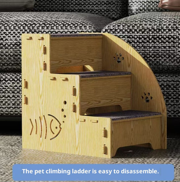 Árbol Rascador Desmontable para Gatos y Perros Pequeños